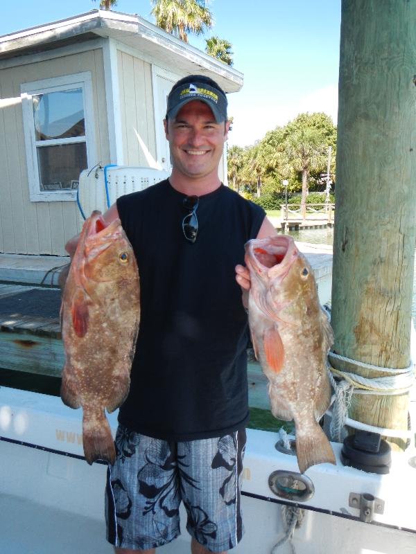 Tampa Bays freshest Grouper sandwich Jawbreaker Charters