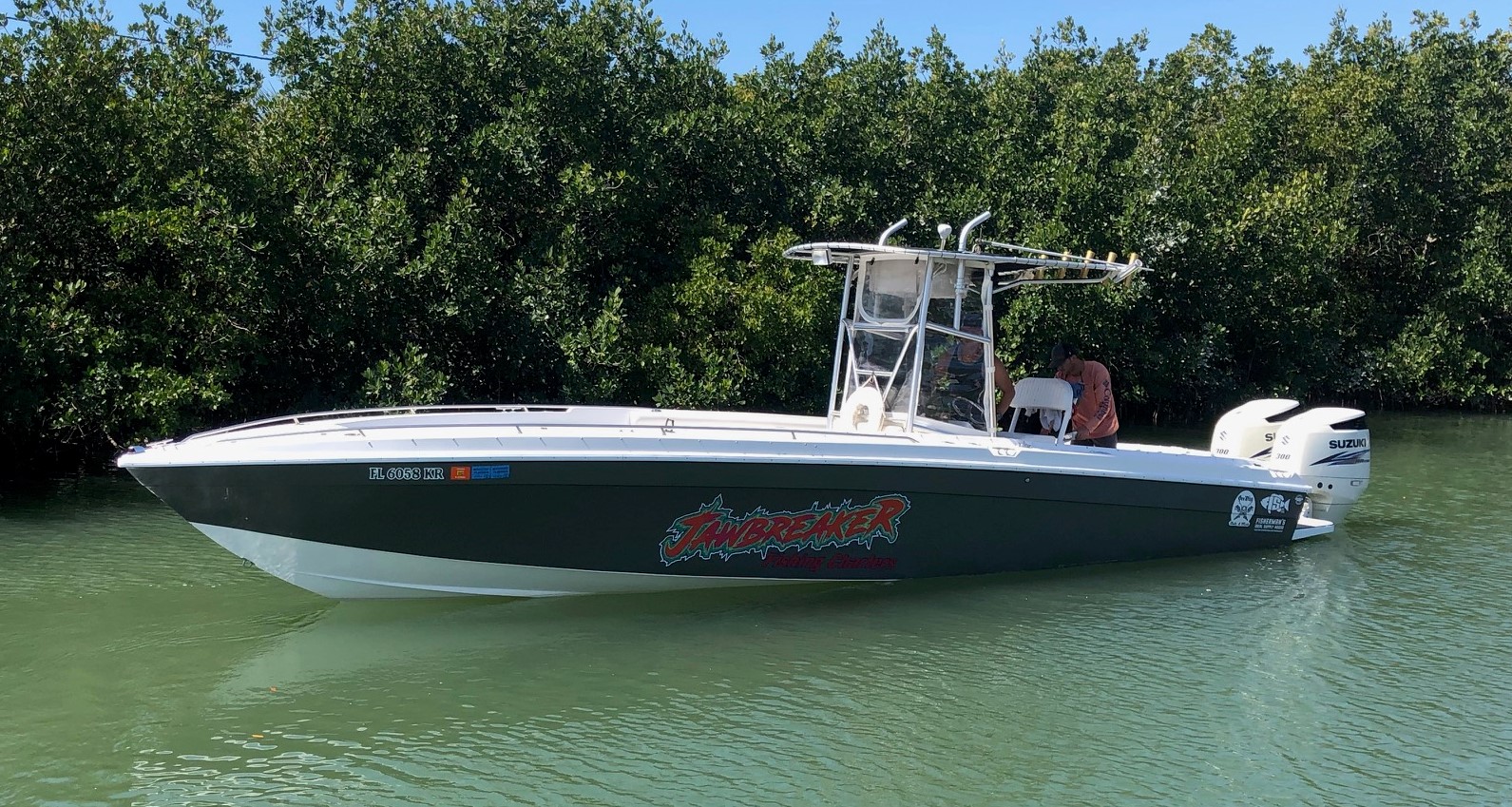 The Jawbreaker Fishing Boat in St. Petersburg, FL.