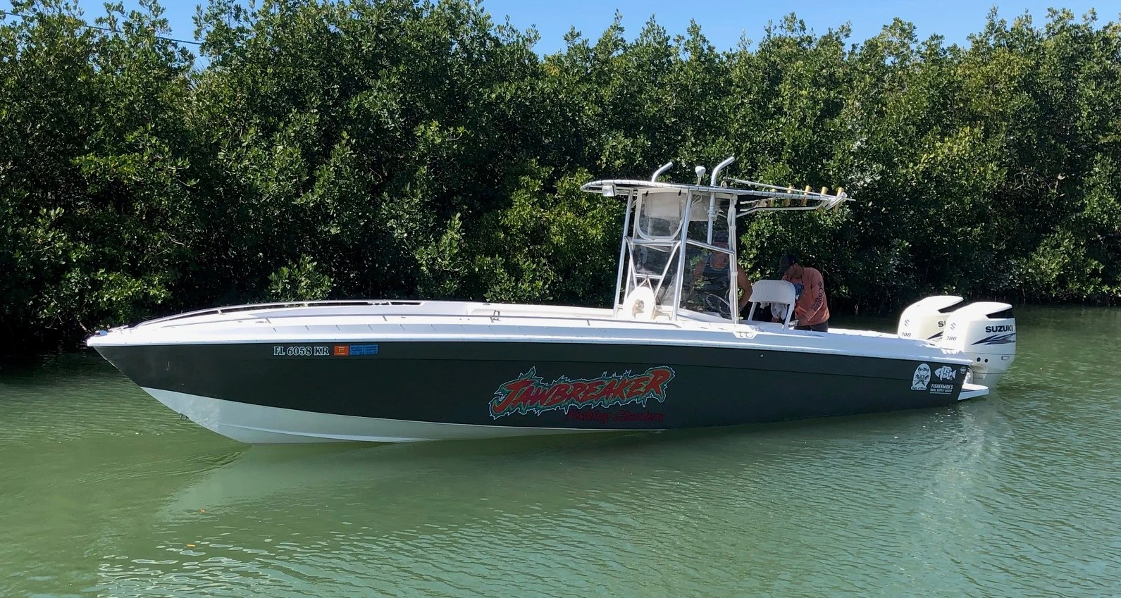 The Jawbreaker Fishing Boat in St. Petersburg, FL.